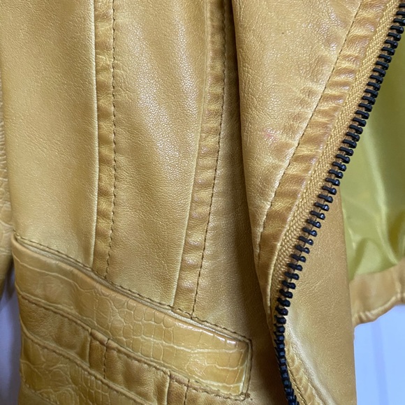 G.E.T/ XS faux leather jacket - Picture 3 of 3
